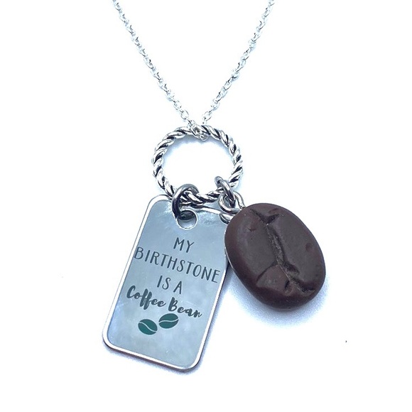 Coffee Charm Necklace - Picture 3 of 5